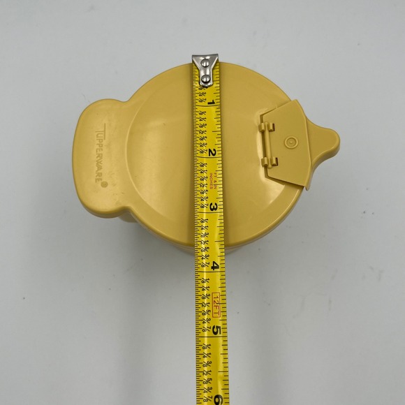 Tupperware Yellow Pitcher Server Container with Lid Vintage Retro‎ Kitchenware - Picture 7 of 8